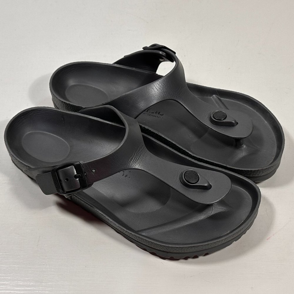 Birkenstock EVA Gizeh Gray Sandals Women Size 6 / 37